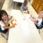 Four years old pumpkin activity highlights from Better Beginnings Daycare 4